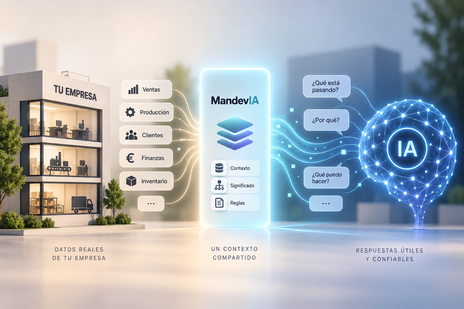 Es obligatorio que exista un MandevIA entre tu empresa y la inteligencia artificial
